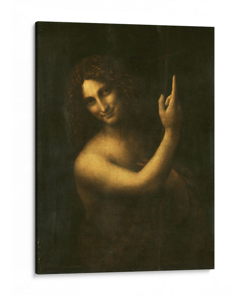 San Juan Bautista - Leonardo da Vinci | Cuadro decorativo de Canvas Lab