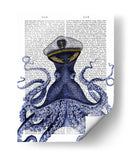 Capitán Octopus - Fab Funky | Cuadro decorativo de Canvas Lab