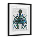 Pulpo Azul Pescado - Fab Funky | Cuadro decorativo de Canvas Lab