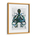 Pulpo Azul Pescado - Fab Funky | Cuadro decorativo de Canvas Lab