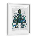 Pulpo Azul Pescado - Fab Funky | Cuadro decorativo de Canvas Lab