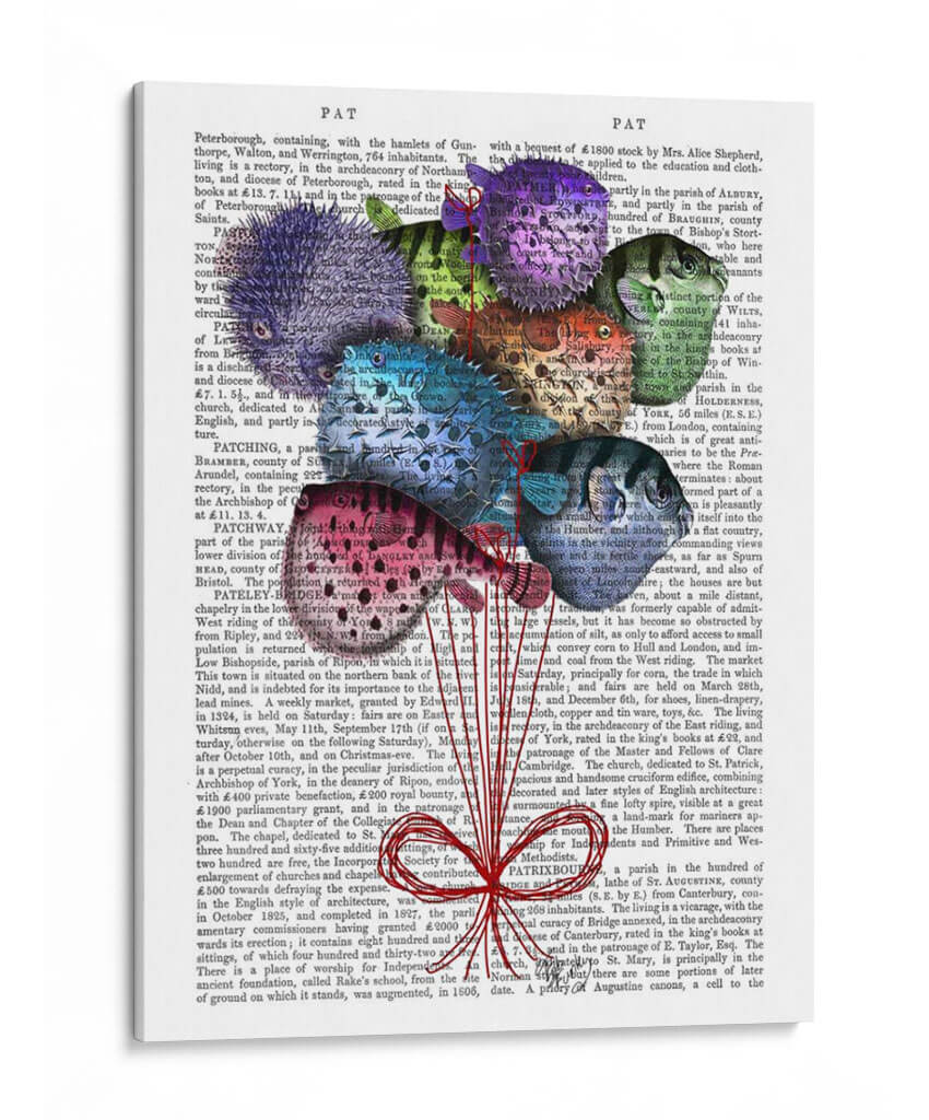 Globos De Pescado Globo - Fab Funky | Cuadro decorativo de Canvas Lab