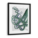 Tentáculos De Pulpo Verde Y Azul. - Fab Funky | Cuadro decorativo de Canvas Lab