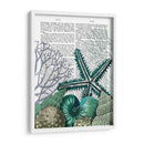 Estrella De Mar Bajo El Mar - Fab Funky | Cuadro decorativo de Canvas Lab