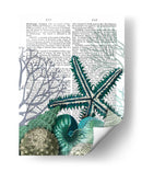 Estrella De Mar Bajo El Mar - Fab Funky | Cuadro decorativo de Canvas Lab