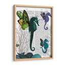 Seahorse Trío Con Alas - Fab Funky | Cuadro decorativo de Canvas Lab