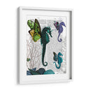 Seahorse Trío Con Alas - Fab Funky | Cuadro decorativo de Canvas Lab