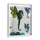 Seahorse Trío Con Alas - Fab Funky | Cuadro decorativo de Canvas Lab