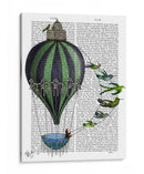 Globo De Aire Caliente Y Pájaros - Fab Funky | Cuadro decorativo de Canvas Lab