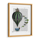 Globo De Aire Caliente Y Pájaros - Fab Funky | Cuadro decorativo de Canvas Lab