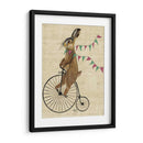 Conejo En Penny Farthing - Fab Funky | Cuadro decorativo de Canvas Lab