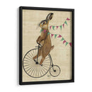 Conejo En Penny Farthing - Fab Funky | Cuadro decorativo de Canvas Lab