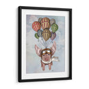 Cerdo Y Globos - Fab Funky | Cuadro decorativo de Canvas Lab