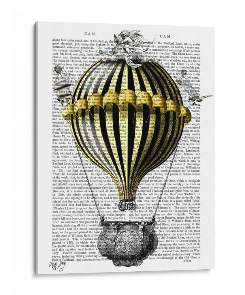 Globo De Fantasía Barroco 2 - Fab Funky | Cuadro decorativo de Canvas Lab