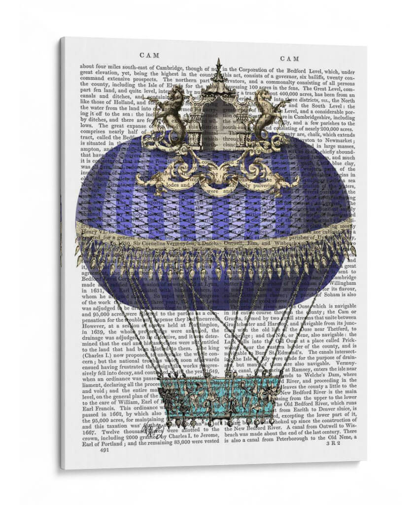 Globo De Fantasía Barroco 4 - Fab Funky | Cuadro decorativo de Canvas Lab