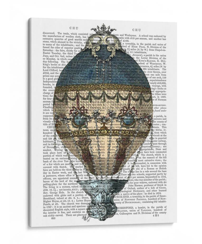 Globo De Fantasía Barroco 1 - Fab Funky | Cuadro decorativo de Canvas Lab