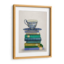 Taza De Té Y Libros - Fab Funky | Cuadro decorativo de Canvas Lab