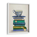 Taza De Té Y Libros - Fab Funky | Cuadro decorativo de Canvas Lab