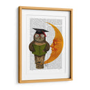 Búho En La Luna - Fab Funky | Cuadro decorativo de Canvas Lab