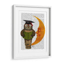 Búho En La Luna - Fab Funky | Cuadro decorativo de Canvas Lab