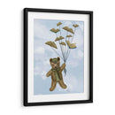 Oso Con Mariposas De Libros - Fab Funky | Cuadro decorativo de Canvas Lab