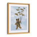 Oso Con Mariposas De Libros - Fab Funky | Cuadro decorativo de Canvas Lab