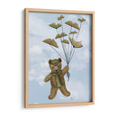 Oso Con Mariposas De Libros - Fab Funky | Cuadro decorativo de Canvas Lab