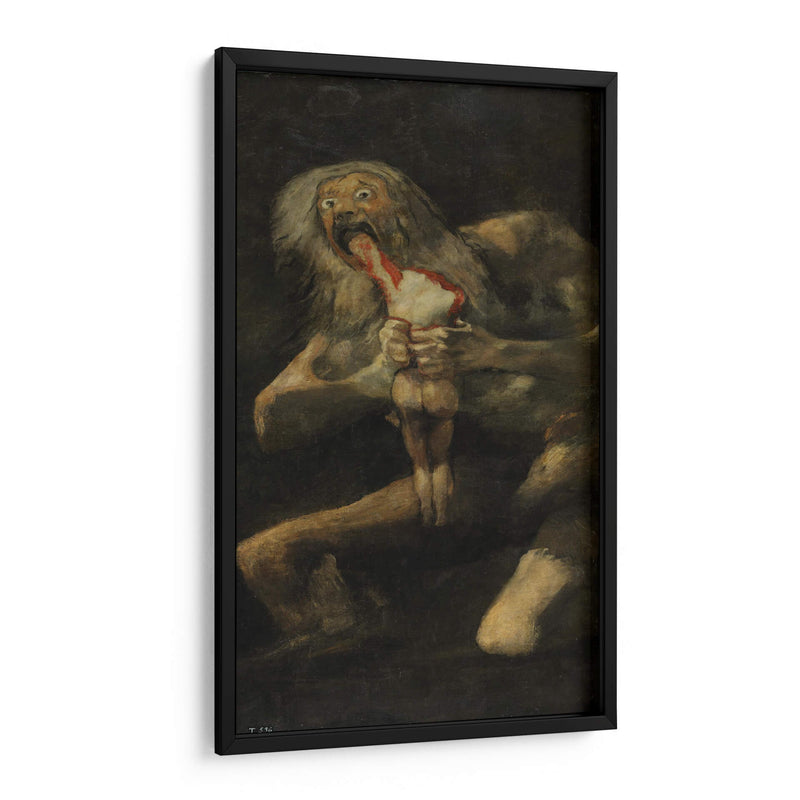 Saturno devorando a su hijo - Francisco de Goya | Cuadro decorativo de Canvas Lab