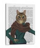 Fashionista Felino - Fab Funky | Cuadro decorativo de Canvas Lab