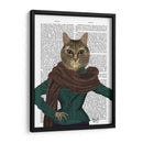 Fashionista Felino - Fab Funky | Cuadro decorativo de Canvas Lab