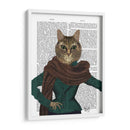 Fashionista Felino - Fab Funky | Cuadro decorativo de Canvas Lab