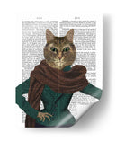 Fashionista Felino - Fab Funky | Cuadro decorativo de Canvas Lab
