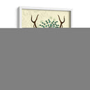 Ciervos Y Fascinador - Fab Funky | Cuadro decorativo de Canvas Lab