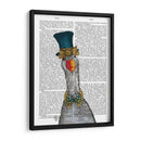 Ganso En Sombrero Azul - Fab Funky | Cuadro decorativo de Canvas Lab