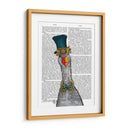 Ganso En Sombrero Azul - Fab Funky | Cuadro decorativo de Canvas Lab