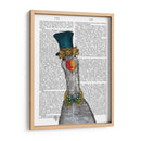 Ganso En Sombrero Azul - Fab Funky | Cuadro decorativo de Canvas Lab