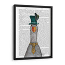 Ganso En Sombrero Verde - Fab Funky | Cuadro decorativo de Canvas Lab