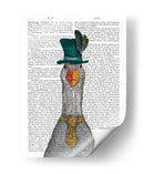 Ganso En Sombrero Verde - Fab Funky | Cuadro decorativo de Canvas Lab