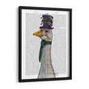 Ganso En Sombrero Púrpura - Fab Funky | Cuadro decorativo de Canvas Lab
