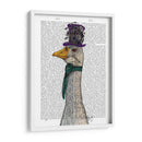 Ganso En Sombrero Púrpura - Fab Funky | Cuadro decorativo de Canvas Lab