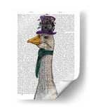 Ganso En Sombrero Púrpura - Fab Funky | Cuadro decorativo de Canvas Lab