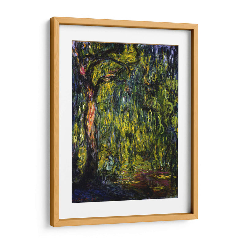 Sauce llorón - Claude Monet | Cuadro decorativo de Canvas Lab