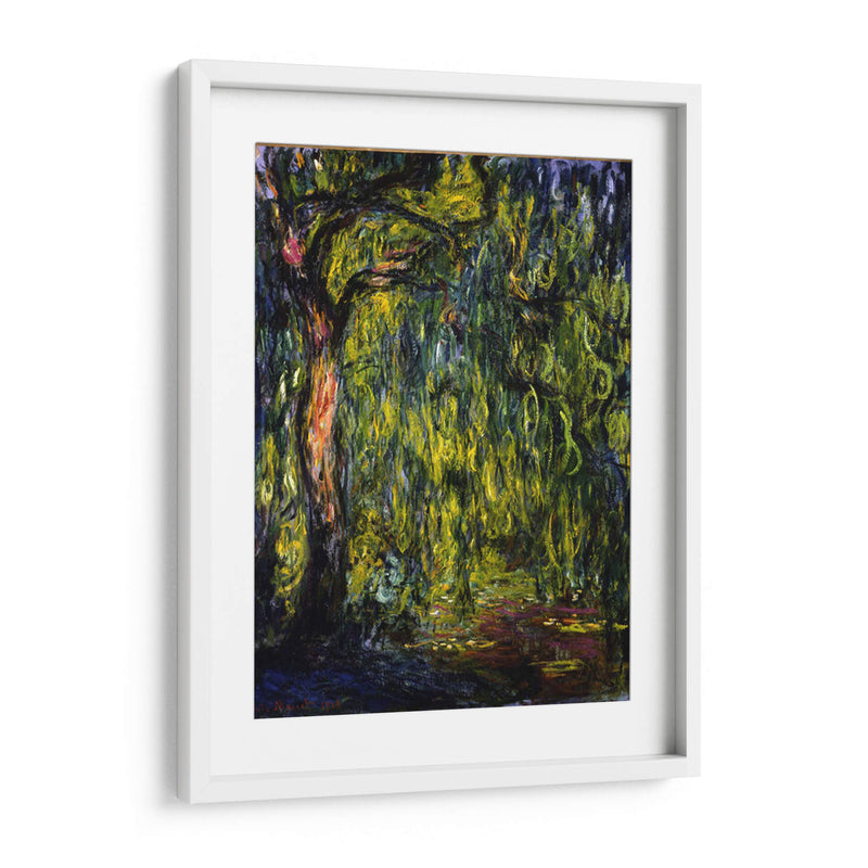 Sauce llorón - Claude Monet | Cuadro decorativo de Canvas Lab