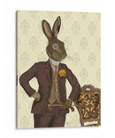 Liebre Dapper - Fab Funky | Cuadro decorativo de Canvas Lab