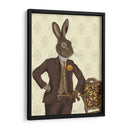 Liebre Dapper - Fab Funky | Cuadro decorativo de Canvas Lab