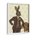 Liebre Dapper - Fab Funky | Cuadro decorativo de Canvas Lab