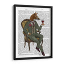 Tarsa De Vino Fox Lleno - Fab Funky | Cuadro decorativo de Canvas Lab