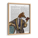 Lector De Libros Zorro - Fab Funky | Cuadro decorativo de Canvas Lab
