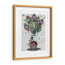Dodo En Taza De Té Con Libélulas - Fab Funky | Cuadro decorativo de Canvas Lab