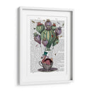 Dodo En Taza De Té Con Libélulas - Fab Funky | Cuadro decorativo de Canvas Lab